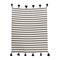 Hello Honey® Striped Cotton Throw Blanket with Tassels